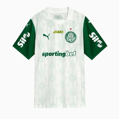 Camisa Palmeiras Fora 25/26 - Versão Torcedor Branca