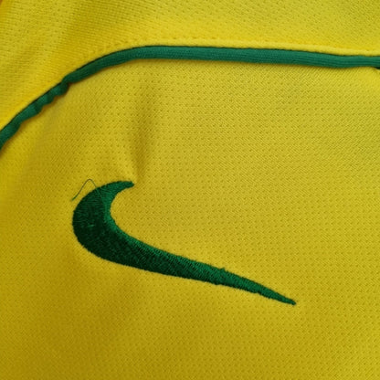 Camisa Brasil Titular 2004 - Versão Retrô Amarela