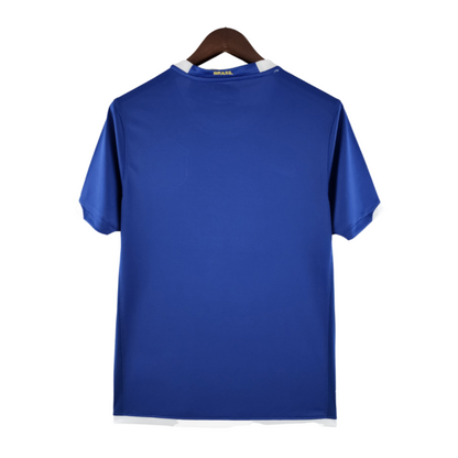 Camisa Brasil Fora 2006 - Versão Retrô Azul