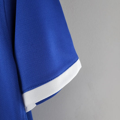 Camisa Brasil Fora 2006 - Versão Retrô Azul