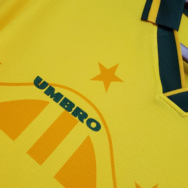 Camisa Brasil Titular 94/95 - Versão Retrô Amarela