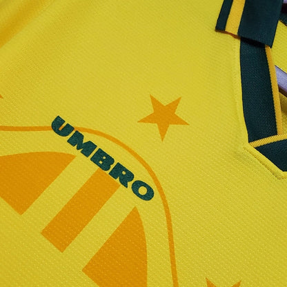 Camisa Brasil Titular 94/95 - Versão Retrô Amarela