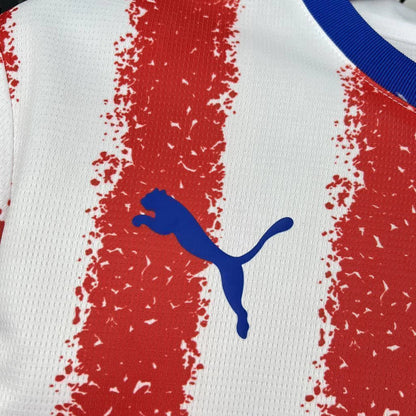 Camisa Paraguai Home 26/27 - Branca e Vermelha