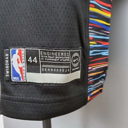 Camisa Regata Brooklyn Nets Preta City Edition - Nike - Masculina