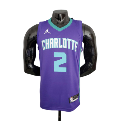 Camisa Regata Charlotte Hornets Roxa - Nike - Masculina