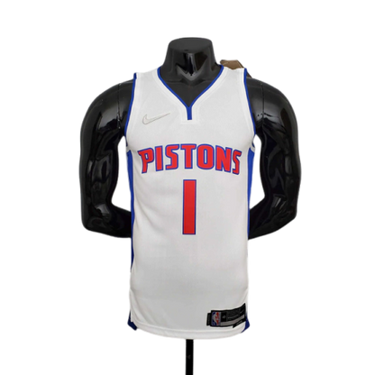 Camisa Regata Detroit Pistons Branca - Nike - Masculina