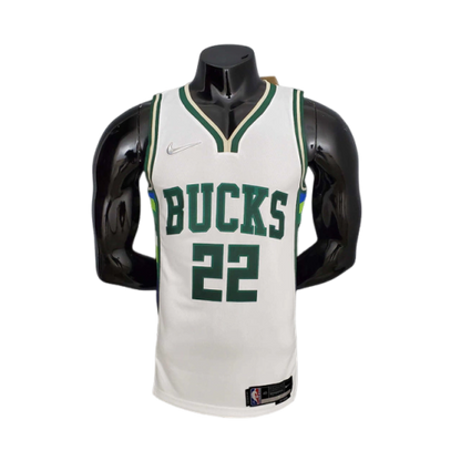 Camisa Regata NBA Milwaukee Bucks Branca - Nike - Masculina