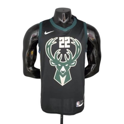 Camisa Regata NBA Milwaukee Bucks Preta - Nike - Masculina