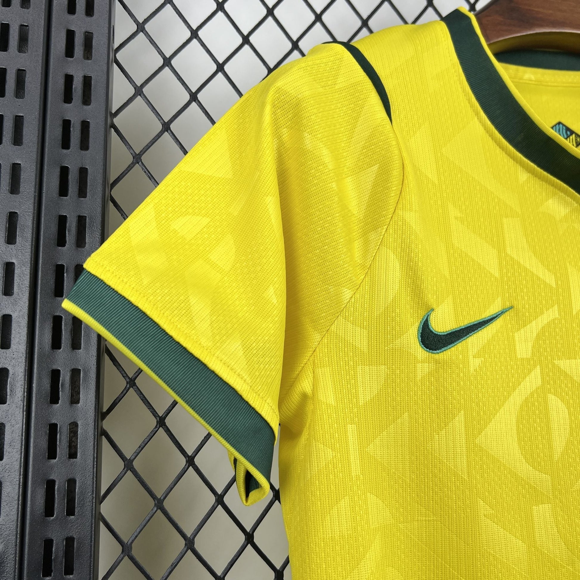Conjunto Infantil Brasil Titular 2026 - Amarelo