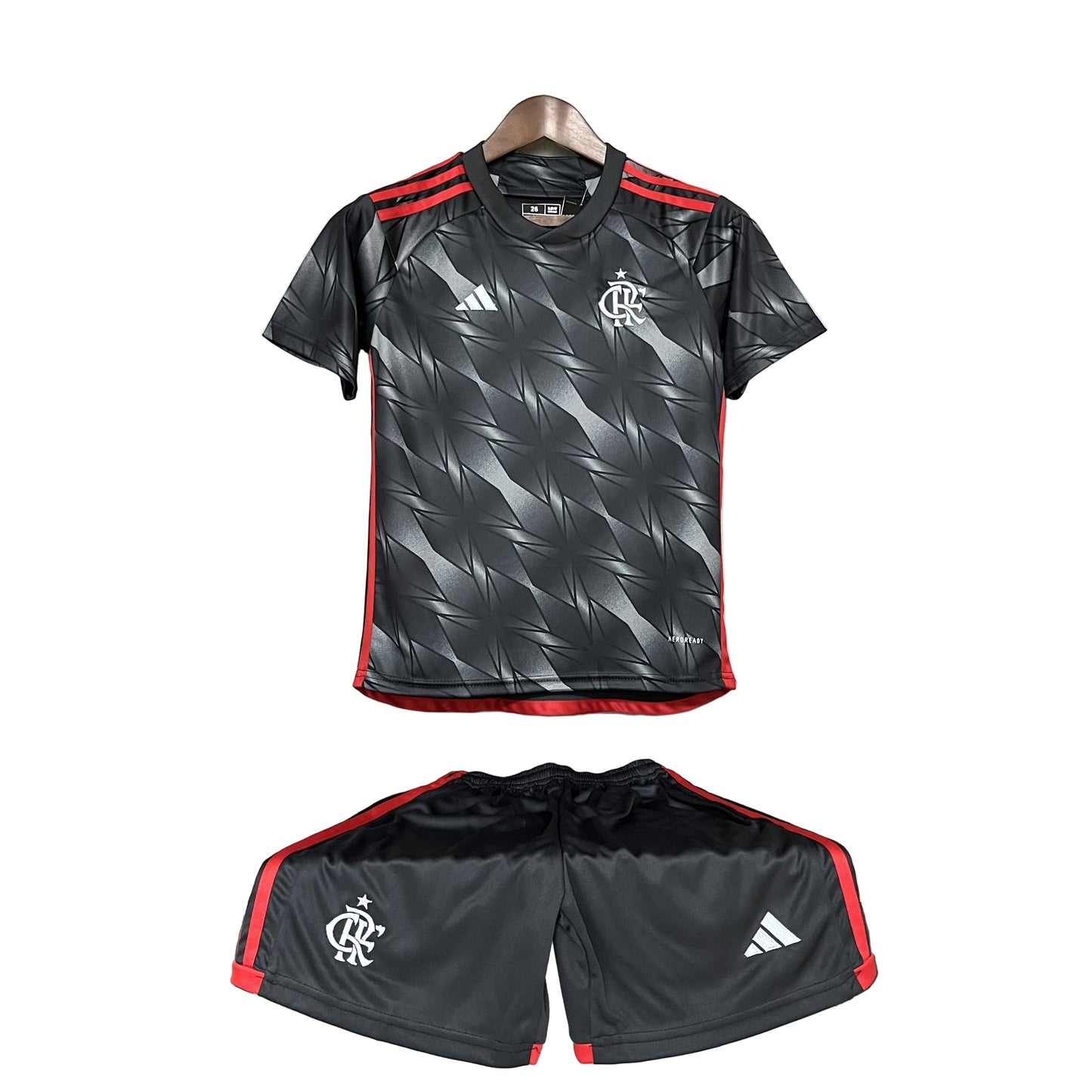 Conjunto Infantil CRF III 24/25 - Cinza