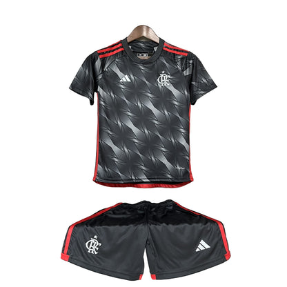 Conjunto Infantil CRF III 24/25 - Cinza