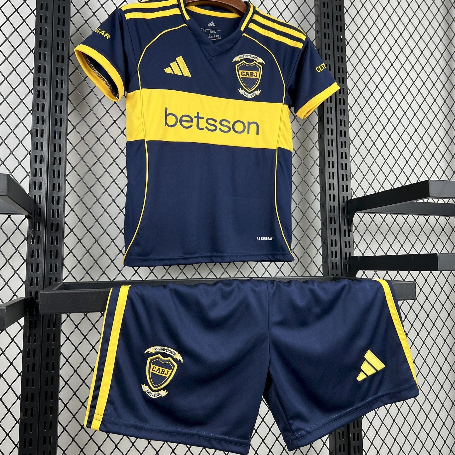 Conjunto Boca juniors 25/26 - Azul e amarelo