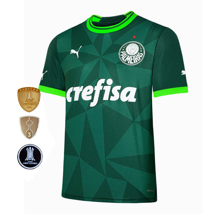 Camisa Verdão Home 23/24 - Branca e verde