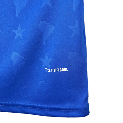 Cropped Cruzeiro Titular 26/27 - Versão Feminina Azul