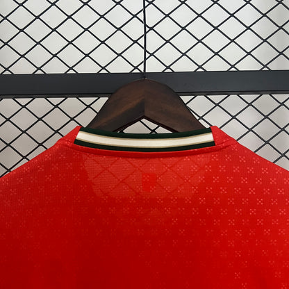 Camisa Portugal Titular 25/26 - Versão Torcedor Vermelha Puma