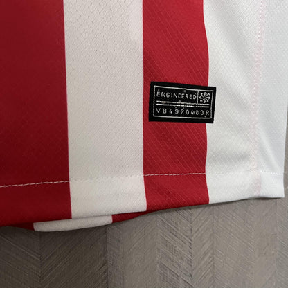 Camisa Atlético de Madrid Titular 25/26 - Vermelho e Branco