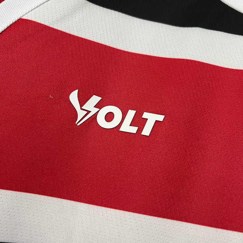 Camisa Titular Santa Cruz 25/26 - Vermelho e Preto