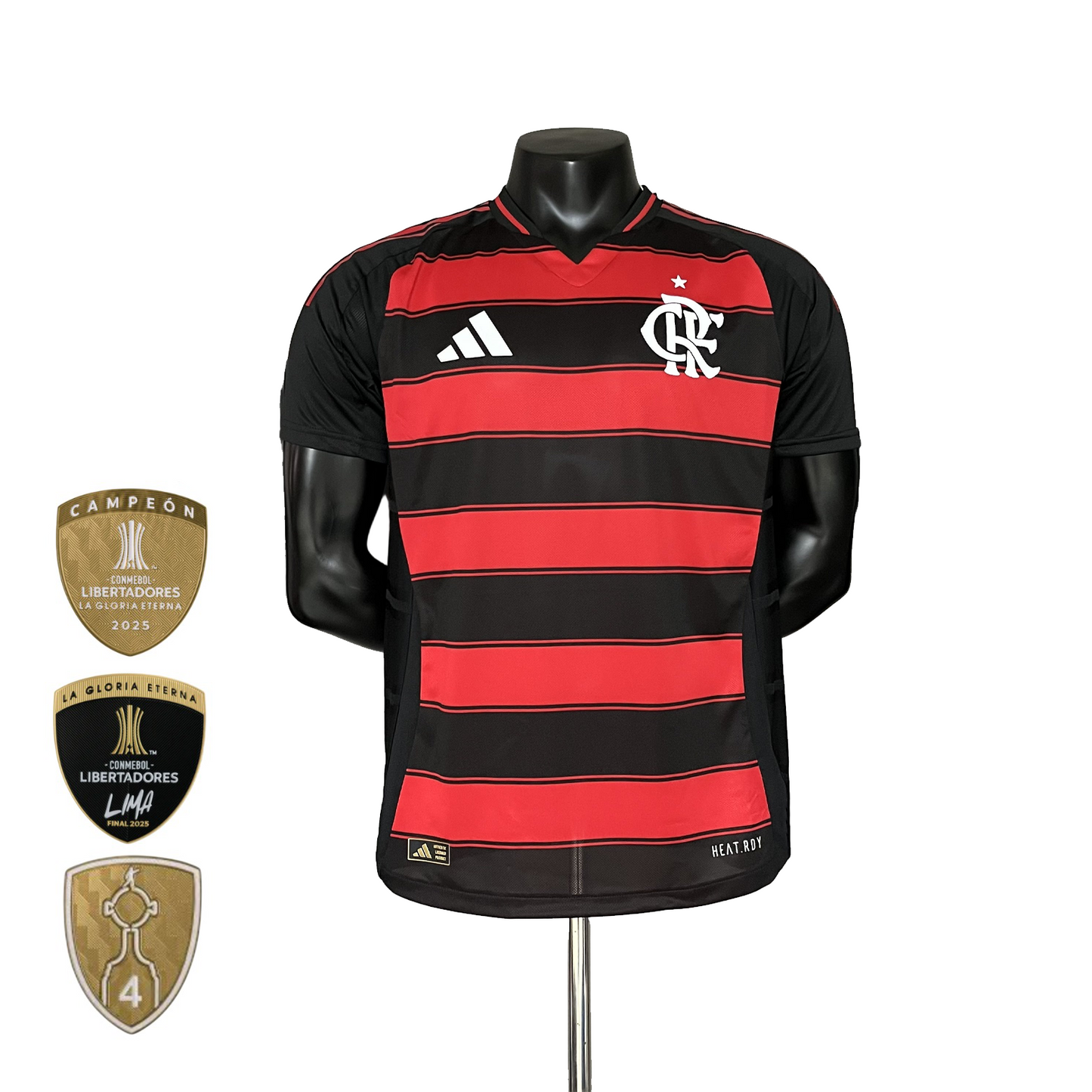 Camisa Flamengo Titular 2025/26 - Versão Jogador Vermelha