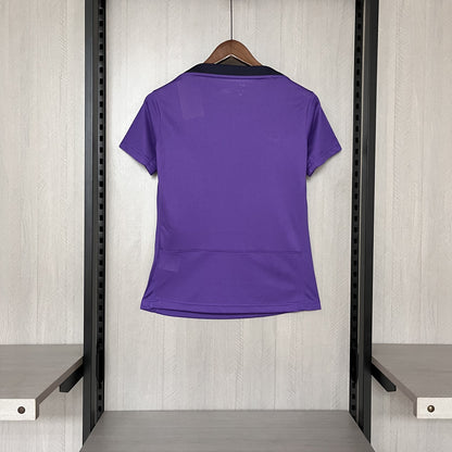 Camisa Corinthians de Treino 25/26 - Versão Feminina Baby Look Roxa