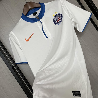 Camisa Bahia Titular 13/14 - Versão Retrô Branca