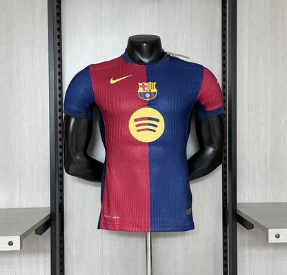 Camisa Barcelona Titular 2024/25 - Versão Jogador Spotify 2