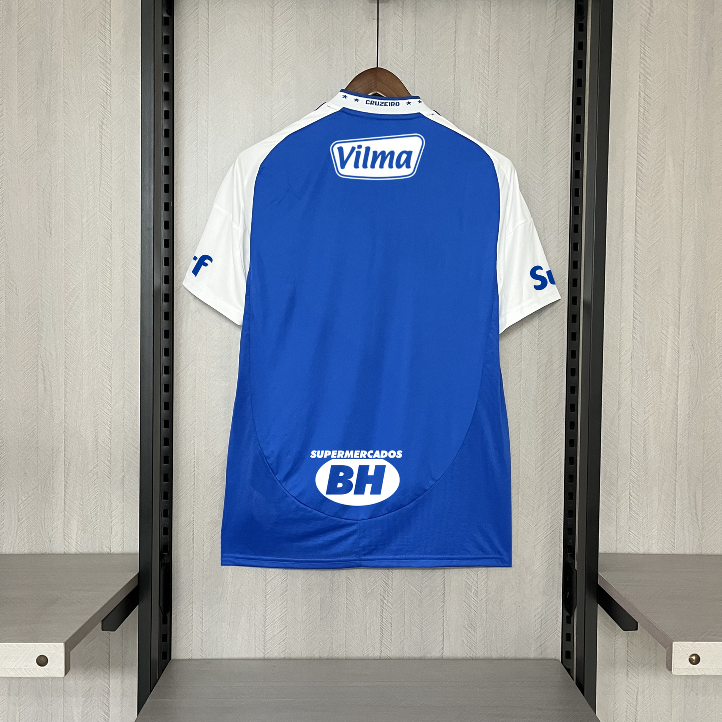 Camisa Cruzeiro Titular 25/26 - Azul e Branco