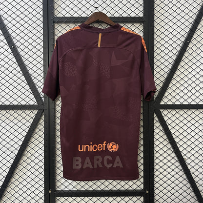 Camisa Barcelona III 17/18 - Versão Retro Rakuten Vinho