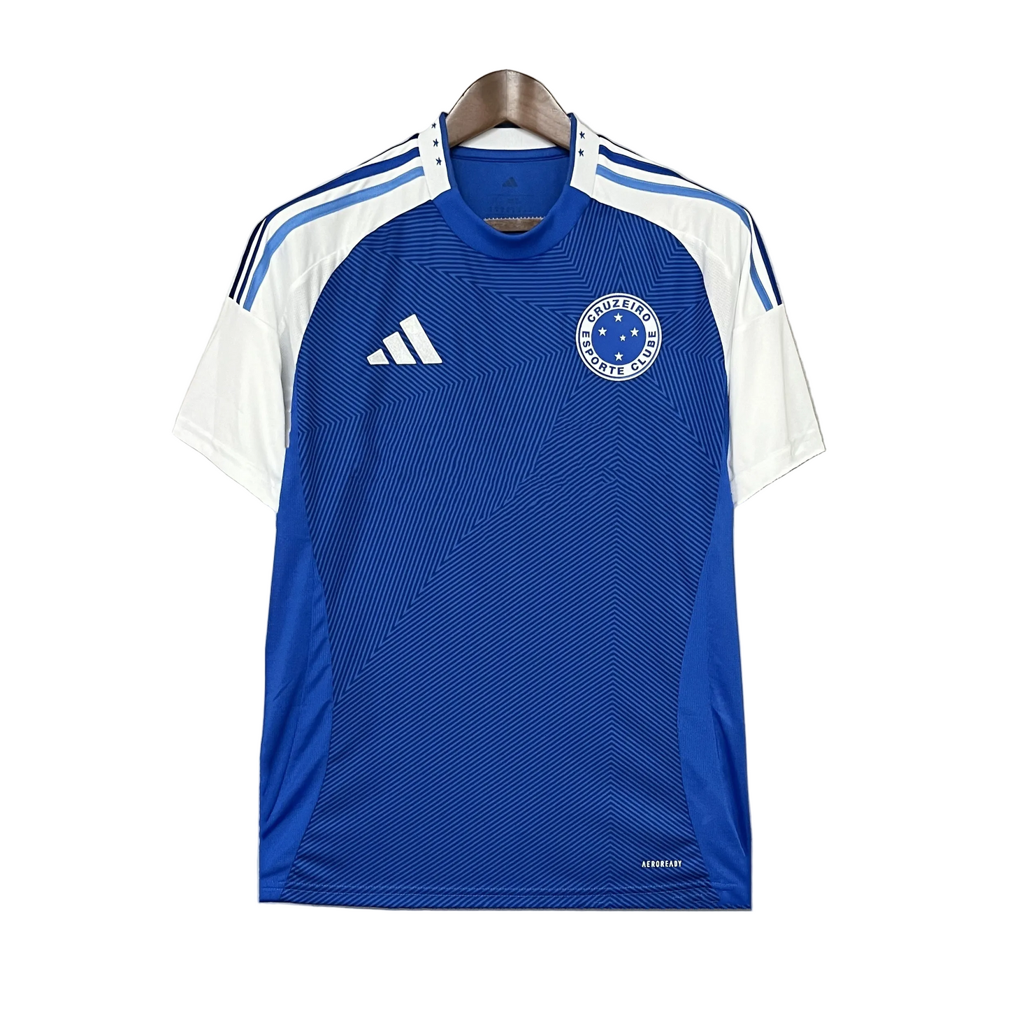 Camisa Cruzeiro Titular 25/26 - Azul e Branco