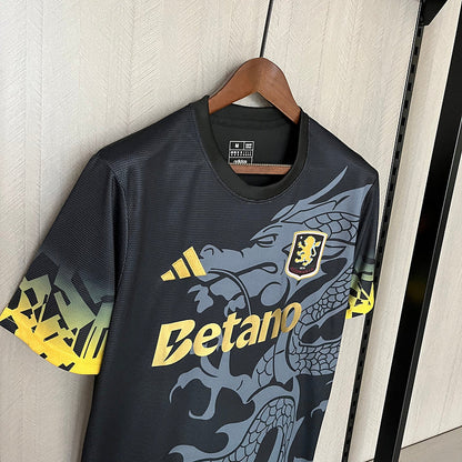 Camisa Aston Villa III 25/26 - Versão Torcedor Preta