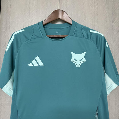 Camisa Cruzeiro de Treino 25/26 - Azul Turquesa Escuro