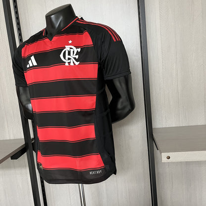 Camisa Flamengo Titular 2025/26 - Versão Jogador Vermelha