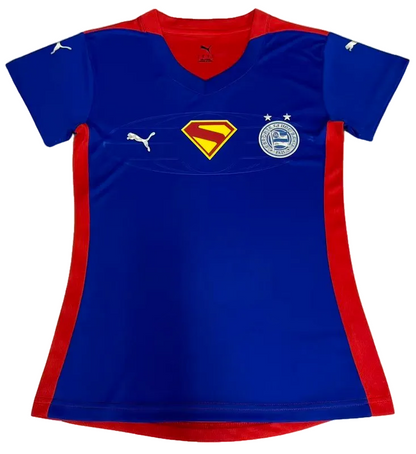 Camisa Bahia Edição Especial 25/26 - Superman Baby Look Feminina