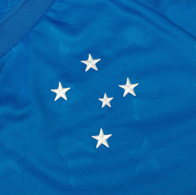 Camisa Cruzeiro Titular 26/27 - Feminina Baby Look