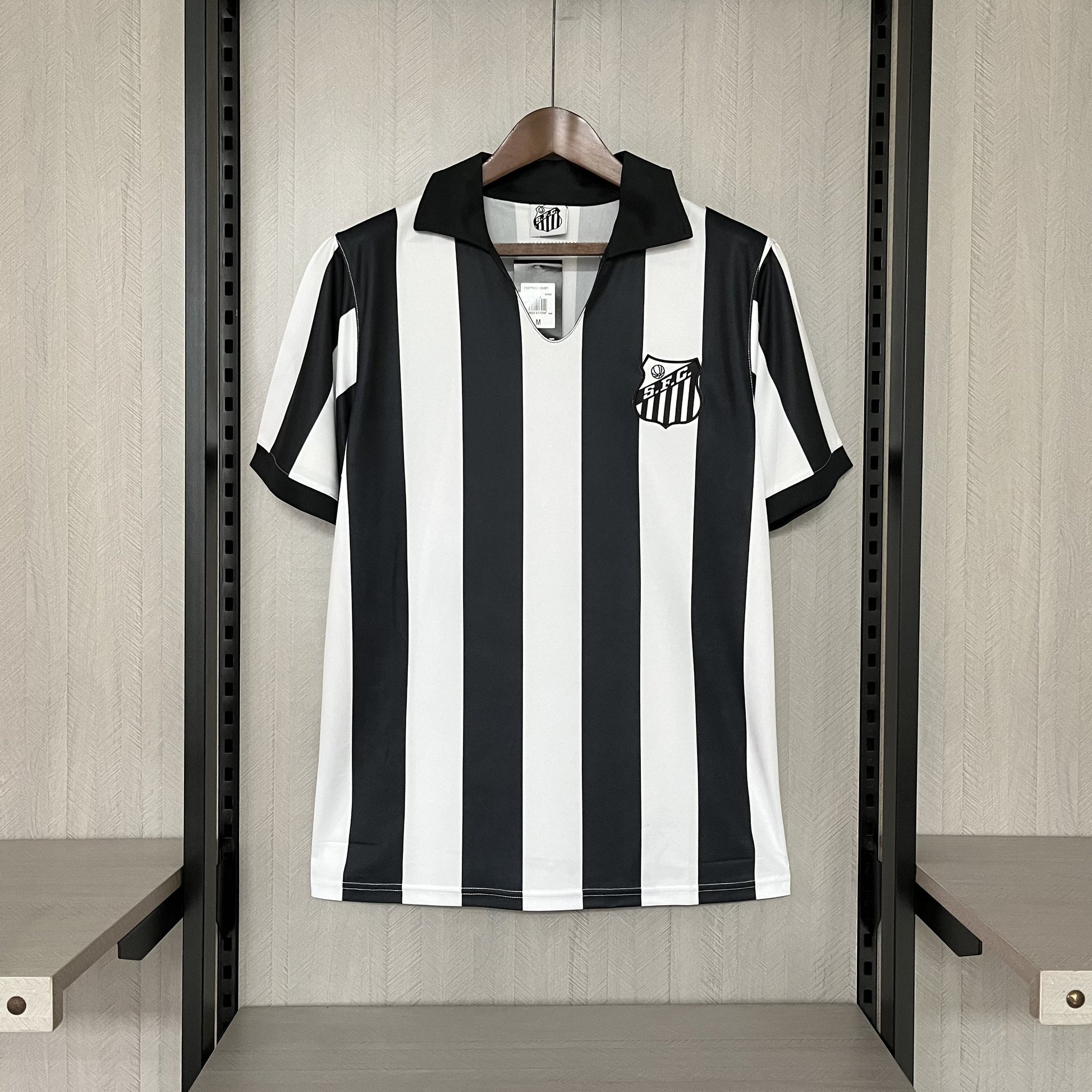 Camisa Santos Fora 1956 - Versão Retrô