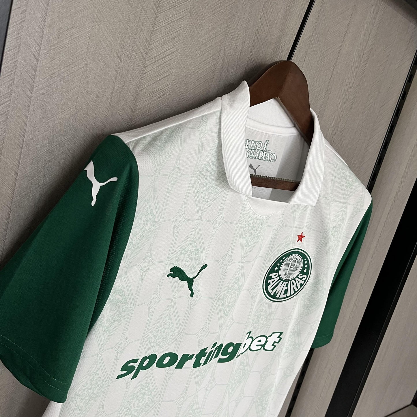 Camisa Palmeiras Fora 25/26 - Versão Torcedor Branca