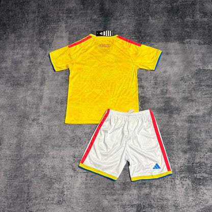 Conjunto Infantil Colômbia 26/27 - Amarelo