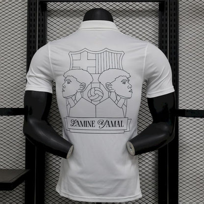 Camisa Barcelona Edição Especial 2025/26 - Versão Jogador Branca