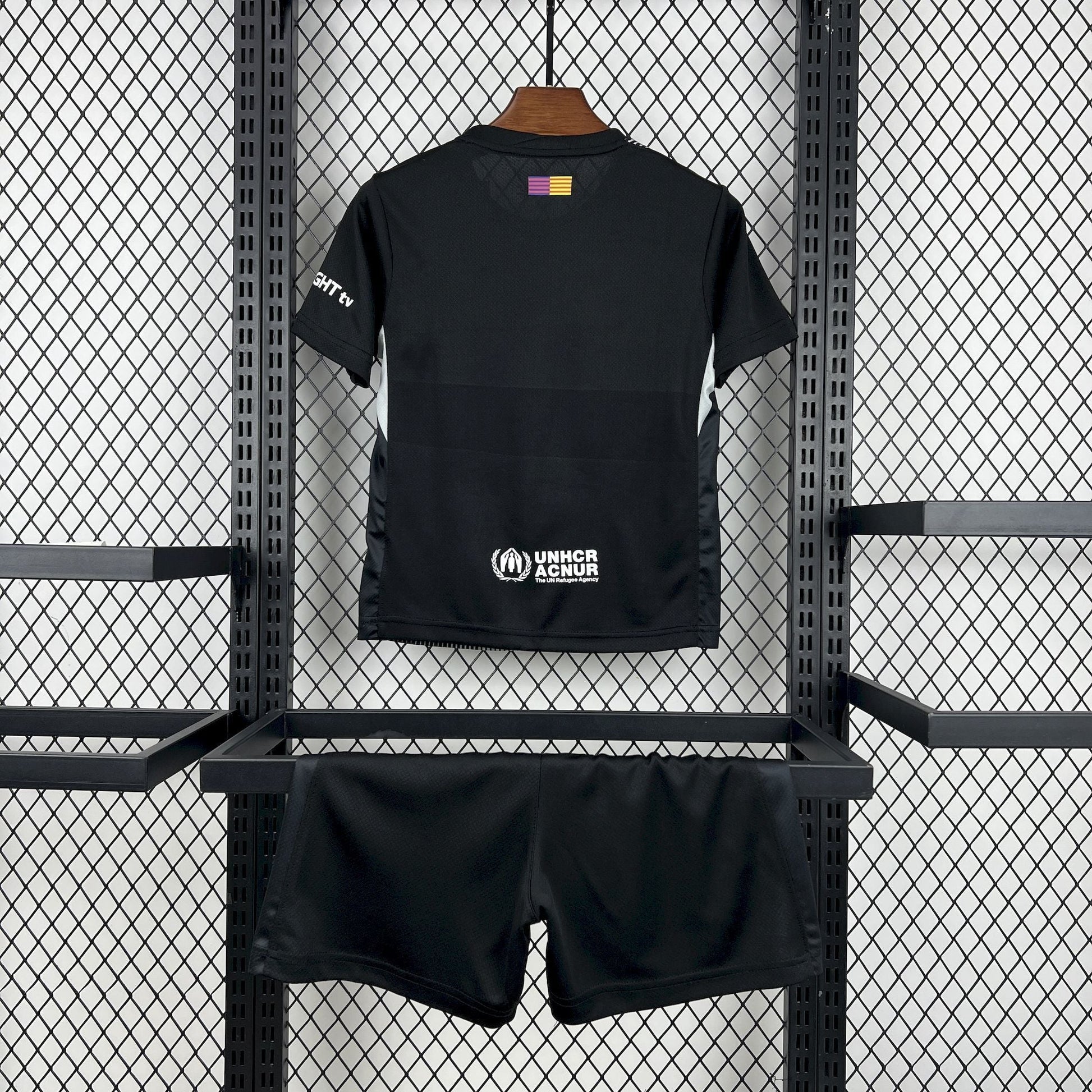 Conjunto Infantil Barcelona 25/26 - Preto