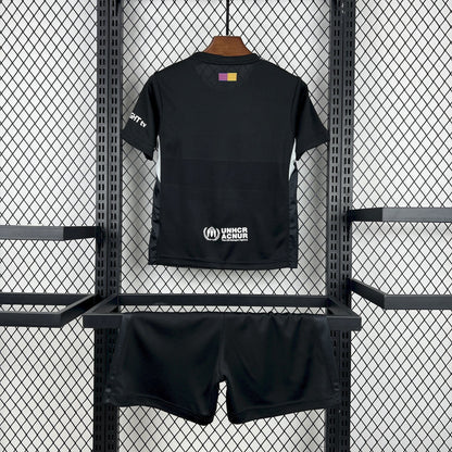 Conjunto Infantil Barcelona 25/26 - Preto