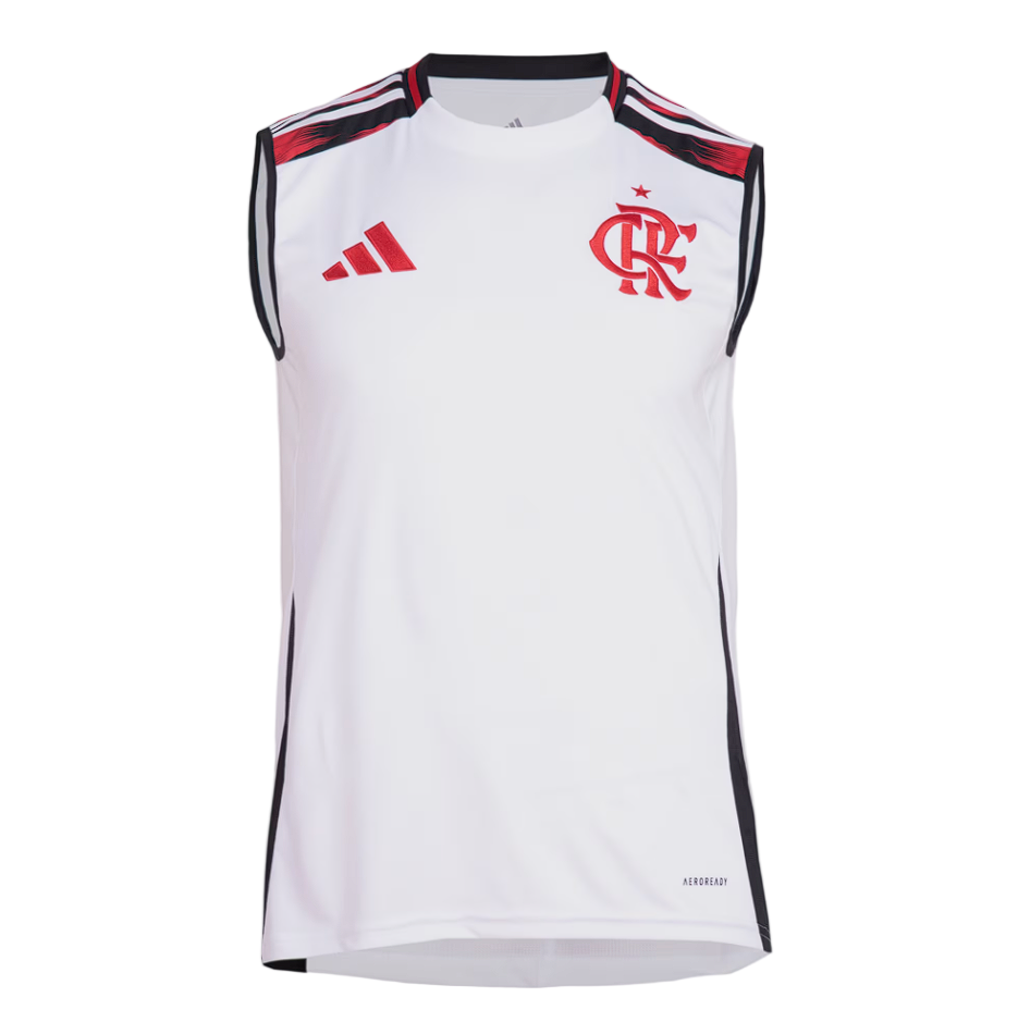 Camisa Regata Flamengo Fora 25/26 - Branca