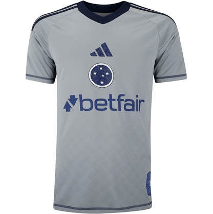 Camisa Cruzeiro de Goleiro 25/26 - Masculino Cinza