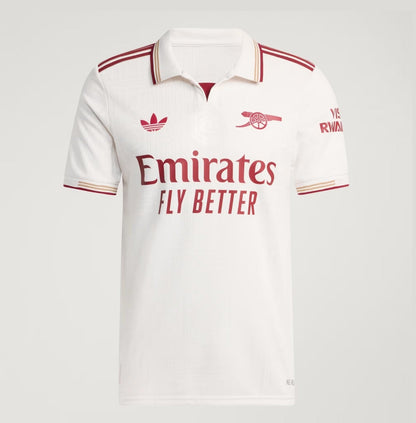 Camisa Arsenal Third 25/26 - Branca