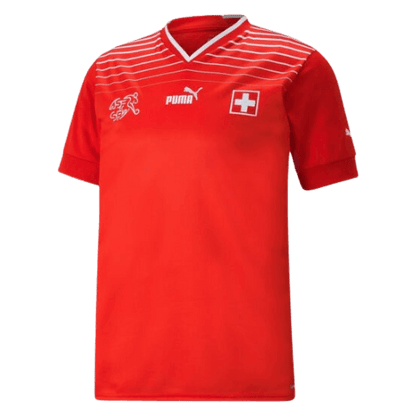 Camisa Suíça Home 2022 - Vermelha
