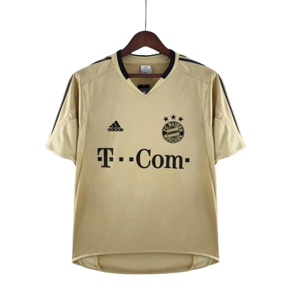 Camisa Retrô Bayern de Munique III Adidas 2004/05 Masculino Dourada