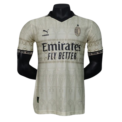 Camisa AC Milan Fourth 2024/25 Jogador Puma Masculino Off White