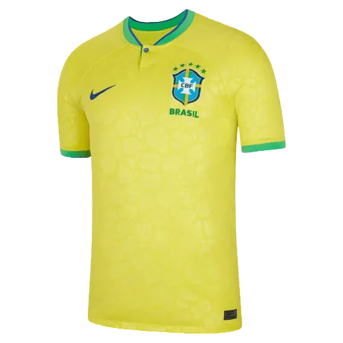 Camisa Brasil Home 2022 - Amarela