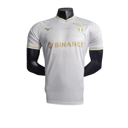 Camisa Lazio Mizuno Jogador 23/24 Masculino Branco