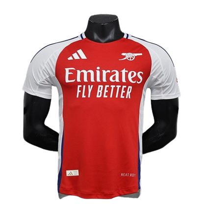 Camisa Arsenal I Home 2024/25 Jogador Adidas Masculina Vermelho e Branco