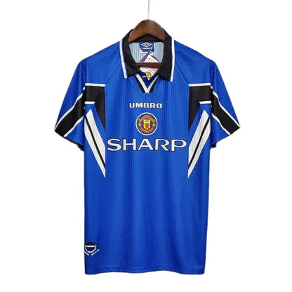 Camisa Manchester United Retrô 1996/1997 Azul - Umbro