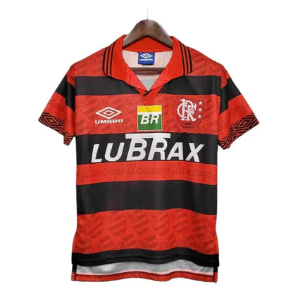 Camisa Flamengo Retrô 1995 Vermelha e Preta - Umbro